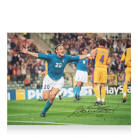 Icons Francesco Totti gesigneerde Italië foto 2000