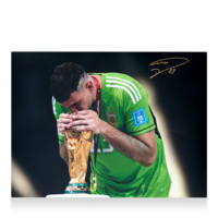 Icons Emiliano Martinez gesigneerde Argentinië foto 2022