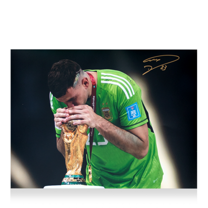 Emiliano Martinez gesigneerde Argentinië foto 2022