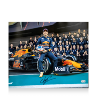 Icons Sergio Perez gesigneerde foto