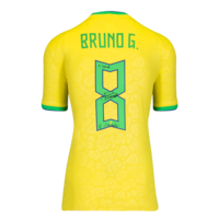 Icons Bruno Guimaraes gesigneerd Brazilië shirt 2022