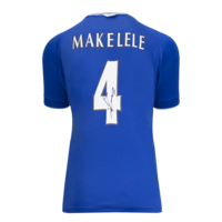 Icons Claude Makelele gesigneerd Chelsea shirt