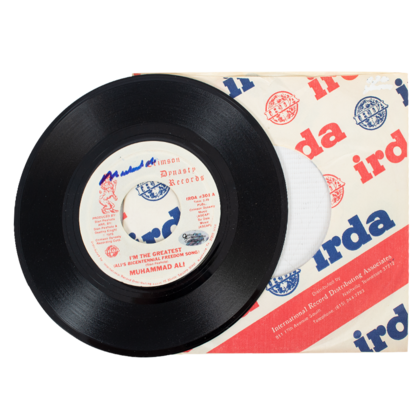 Muhammad Ali gesigneerde vinylplaat - I'm The Greatest