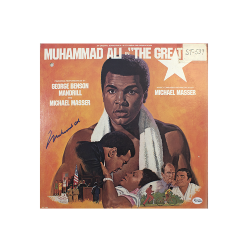 Icons Muhammad Ali gesigneerde vinylplaat - The Greatest, Cassius Clay