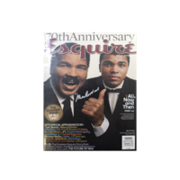 Icons Muhammad Ali gesigneerd Esquire magazine