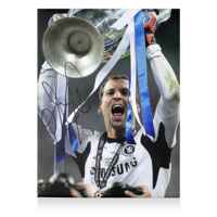 Icons Petr Cech gesigneerde Chelsea foto 2012
