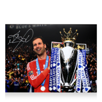 Icons Petr Cech gesigneerde Chelsea foto 2014-15
