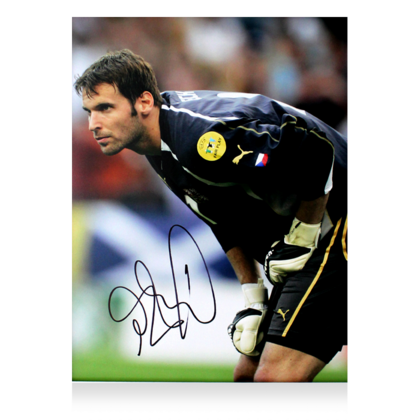 Petr Cech gesigneerde Tsjechië foto 2004