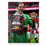 Icons Petr Cech gesigneerde Arsenal foto 2017