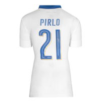 Icons Andrea Pirlo gesigneerd Italië shirt 2016