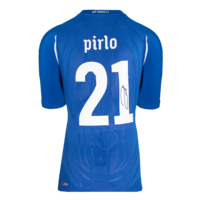 Icons Andrea Pirlo gesigneerd Italië shirt 2010