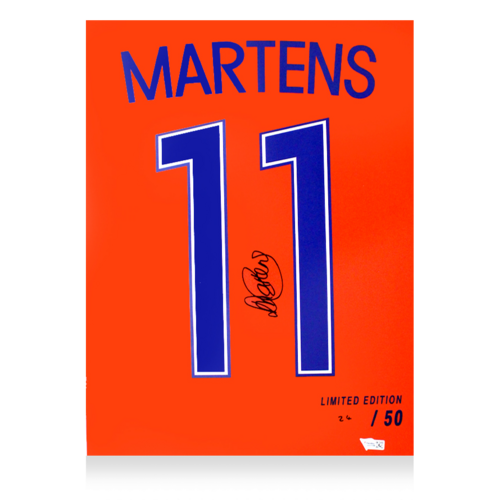 Icons Lieke Martens gesigneerd Nederland poster