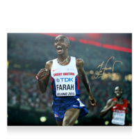 Icons Mo Farah gesigneerde Photo foto 2015