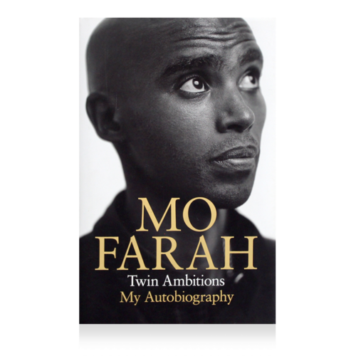 Icons Mo Farah gesigneerd boek