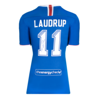 Icons Brian Laudrup gesigneerd Glasgow Rangers shirt 2020-21