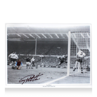Icons Geoff Hurst gesigneerde West Ham United foto