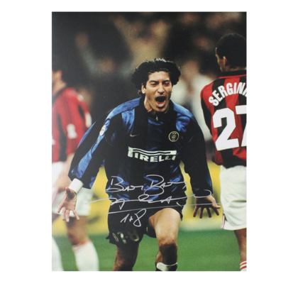 Ivan Zamorano gesigneerde Internazionale foto