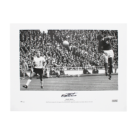 Icons Geoff Hurst gesigneerde Engeland foto 1966