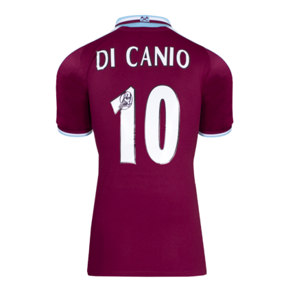 Paolo Di Canio gesigneerd West Ham United shirt 2000
