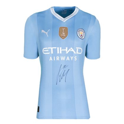 Jack Grealish gesigneerd Manchester City shirt 2023-24