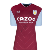 Icons Jack Grealish gesigneerd Aston Villa shirt 2022-23