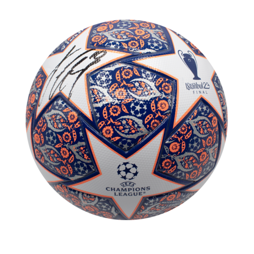 Icons Jack Grealish gesigneerde voetbal