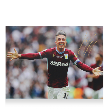 Jack Grealish gesigneerde Aston Villa foto