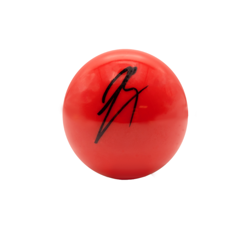 Icons Luca Brecel gesigneerde snookerbal
