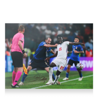 Icons Giorgio Chiellini gesigneerde Italië foto 2020