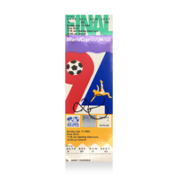 Icons Romario gesigneerd Brazilië ticket 1994