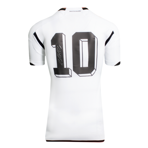 Icons Lothar Matthaus gesigneerd Duitsland shirt