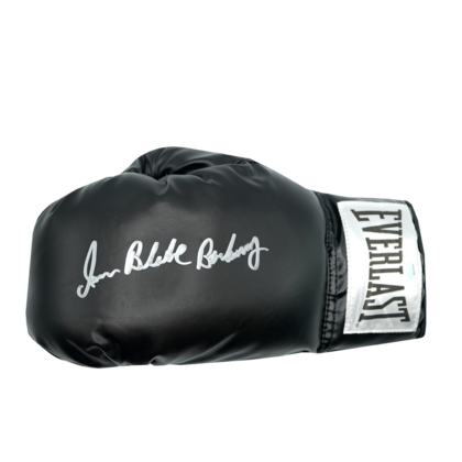 Iran Barkley gesigneerde bokshandschoen