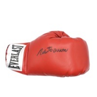 Icons Roberto Duran gesigneerde bokshandschoen
