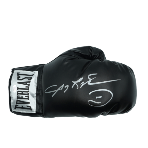 Icons Sugar Ray Leonard gesigneerde bokshandschoen