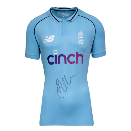 Jos Buttler gesigneerd Engeland shirt