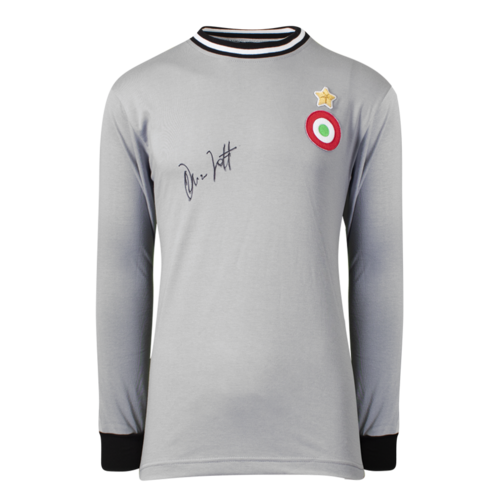 Icons Dino Zoff gesigneerd Juventus shirt