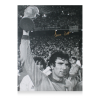 Icons Dino Zoff gesigneerde Italië foto 1982