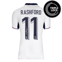 Icons Marcus Rashford gesigneerd Engeland shirt 2024-26