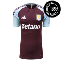 Icons Marcus Rashford gesigneerd Aston Villa shirt 2024-25