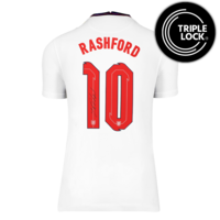 Icons Marcus Rashford gesigneerd Engeland shirt 2020-22