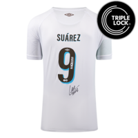 Icons Luis Suarez gesigneerd Gremio FBPA shirt 2023