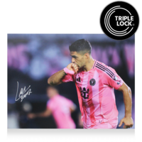Icons Luis Suarez gesigneerde Inter Miami CF foto