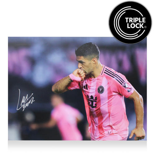 Icons Luis Suarez gesigneerde Inter Miami CF foto