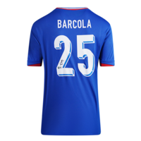 Icons Bradley Barcola gesigneerd Frankrijk shirt 2024