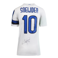 Icons Wesley Sneijder gesigneerd Internazionale shirt 2010-11