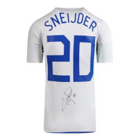 Icons Wesley Sneijder gesigneerd Nederland shirt 2006-08