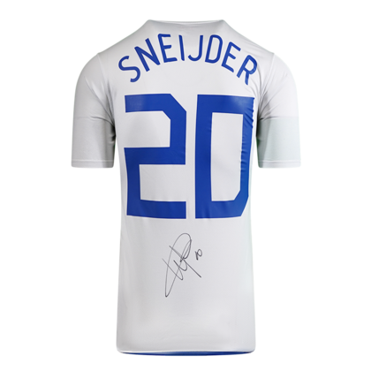 Wesley Sneijder gesigneerd Nederland shirt 2006-08