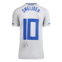 Icons Wesley Sneijder gesigneerd Nederland shirt 2010-11