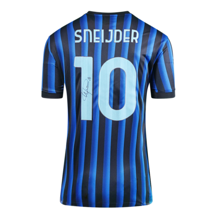 Wesley Sneijder gesigneerd Internazionale shirt 2025-26