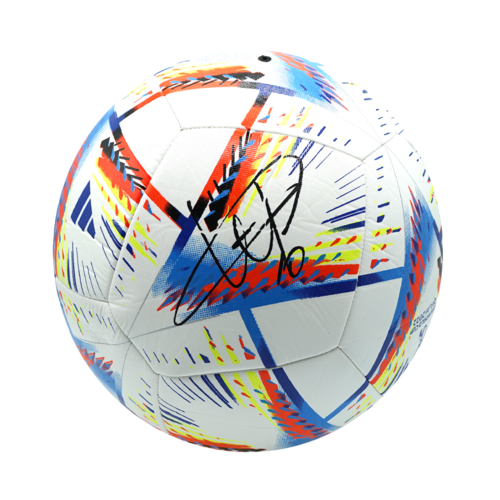 Icons Wesley Sneijder gesigneerde voetbal 2022